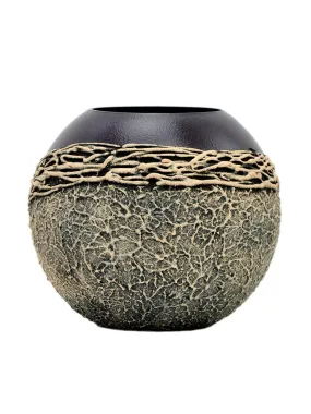 Handpainted Glass Vase | Violet Interior Design Home Room Decor