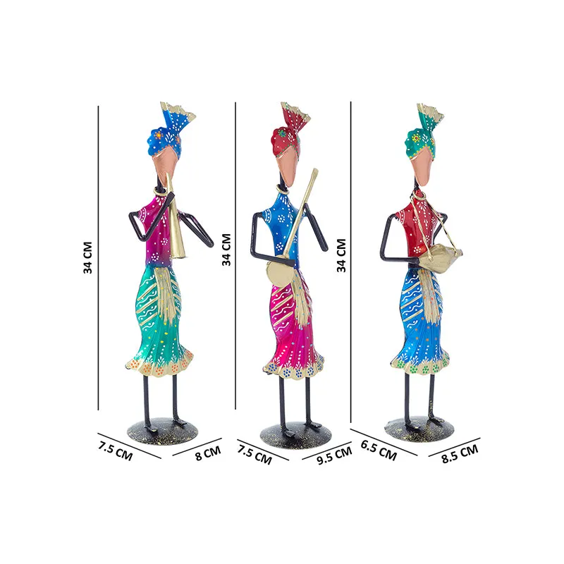 Harminonia Folk Showpiece - Set Of Three