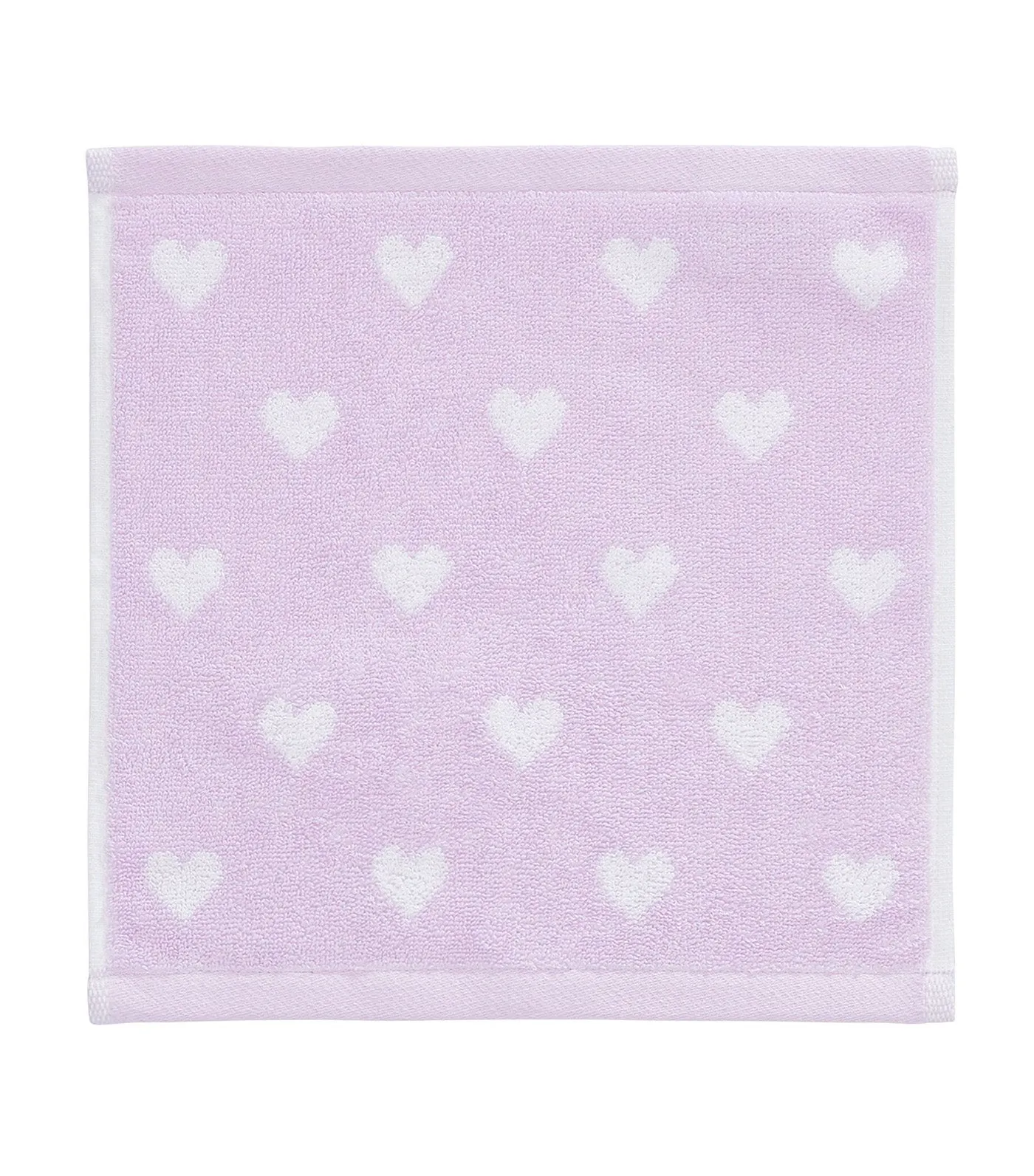 Heart Bath Towel Collection Lilac