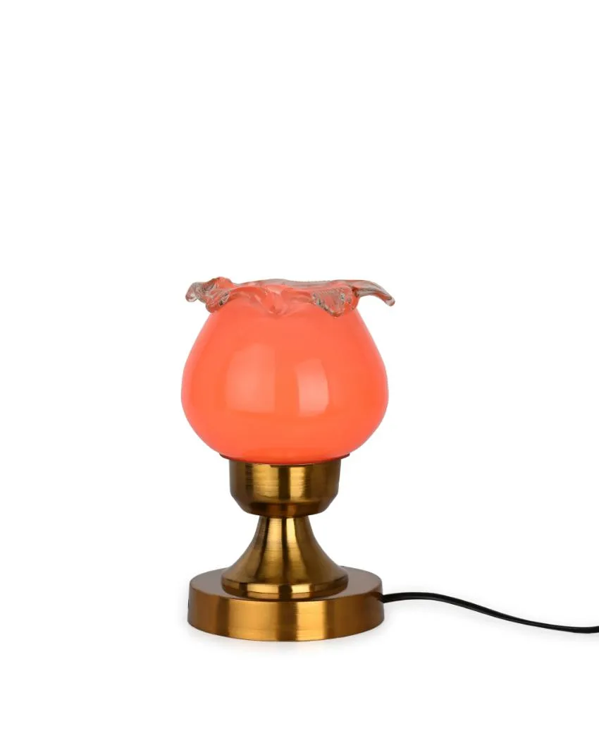 Iriso Decorative Home LED Compatible Stylish Night Table Lamp | 4 x 9 inches