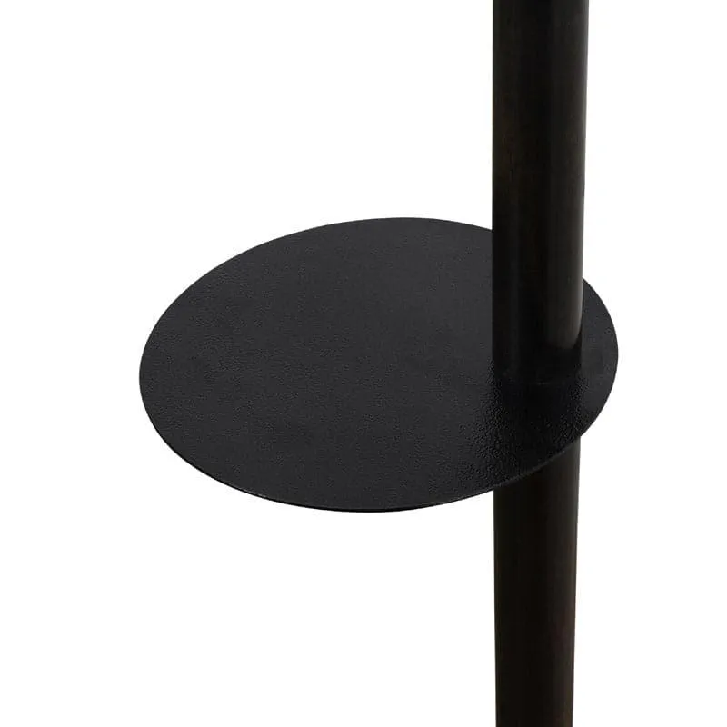Kyomi Musa Floor Lamp With Shelf