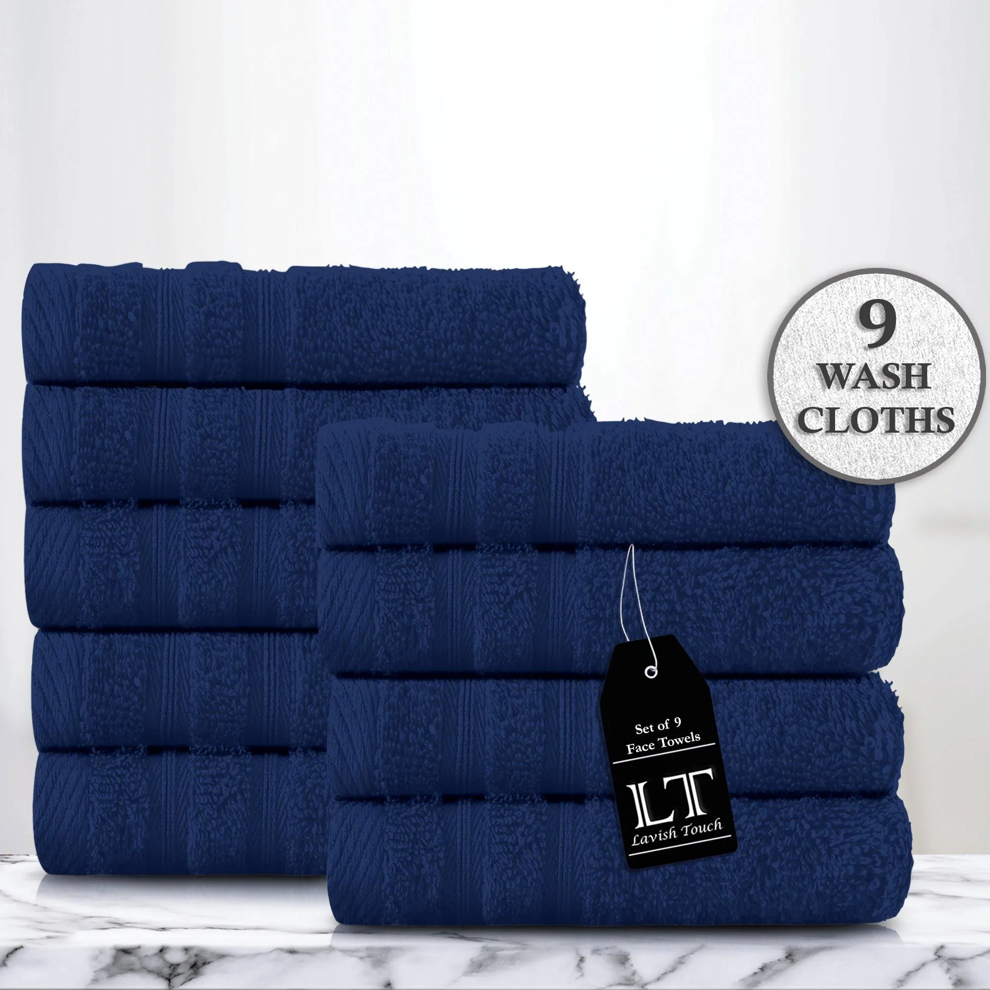 Lavish Touch 100% Cotton 500 GSM Aurelia Towel Set