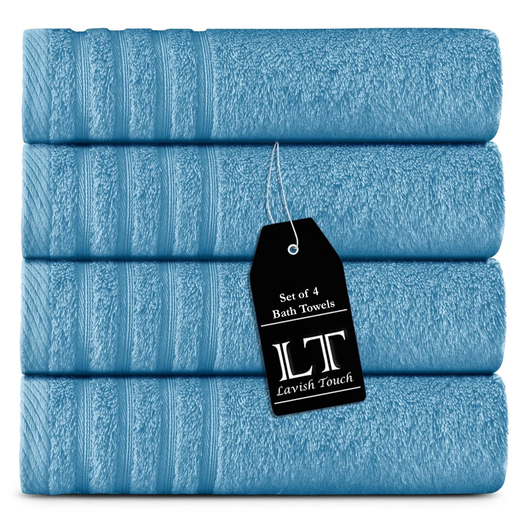 Lavish Touch 100% Cotton 500 GSM Aurelia Towel Set