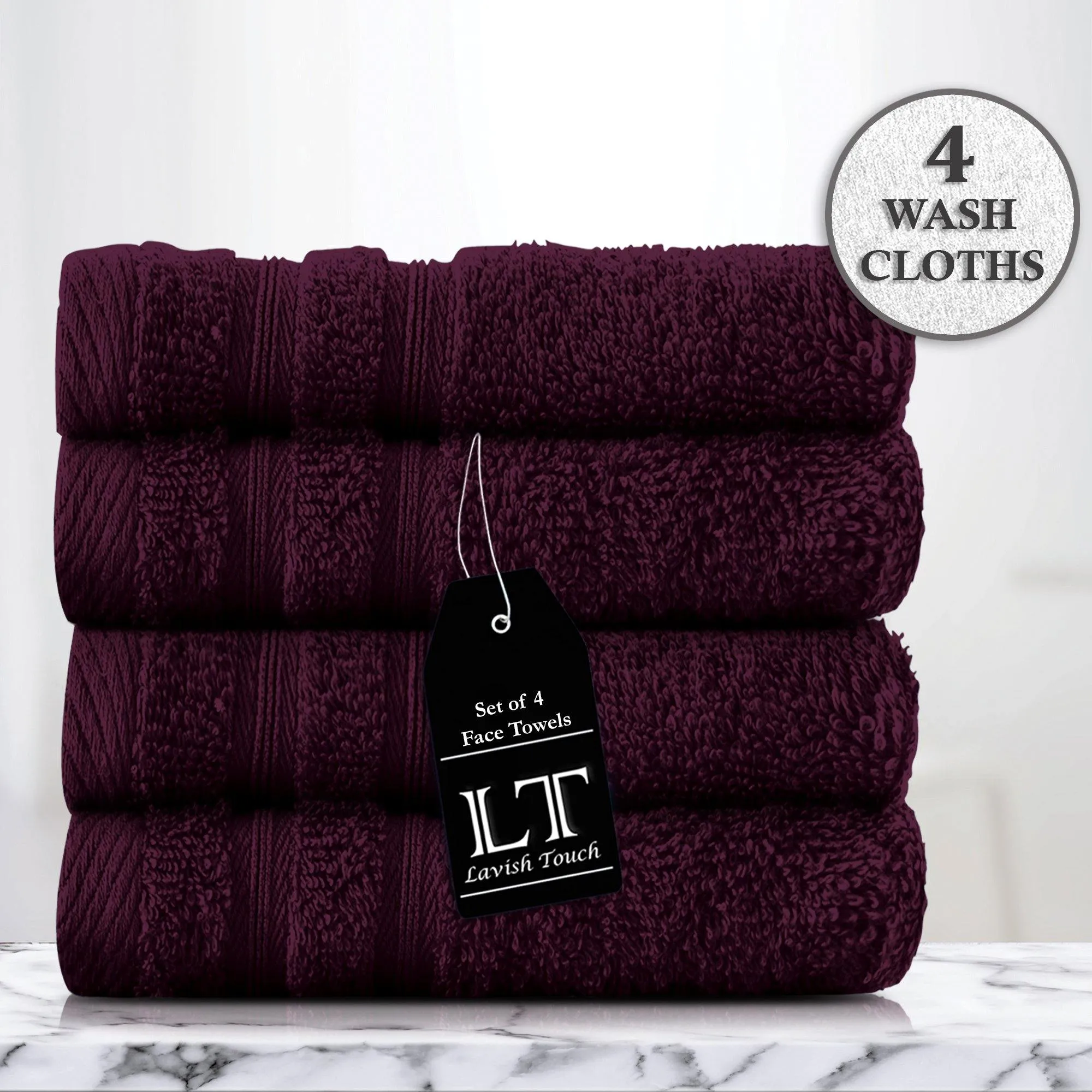 Lavish Touch 100% Cotton 500 GSM Aurelia Towel Set
