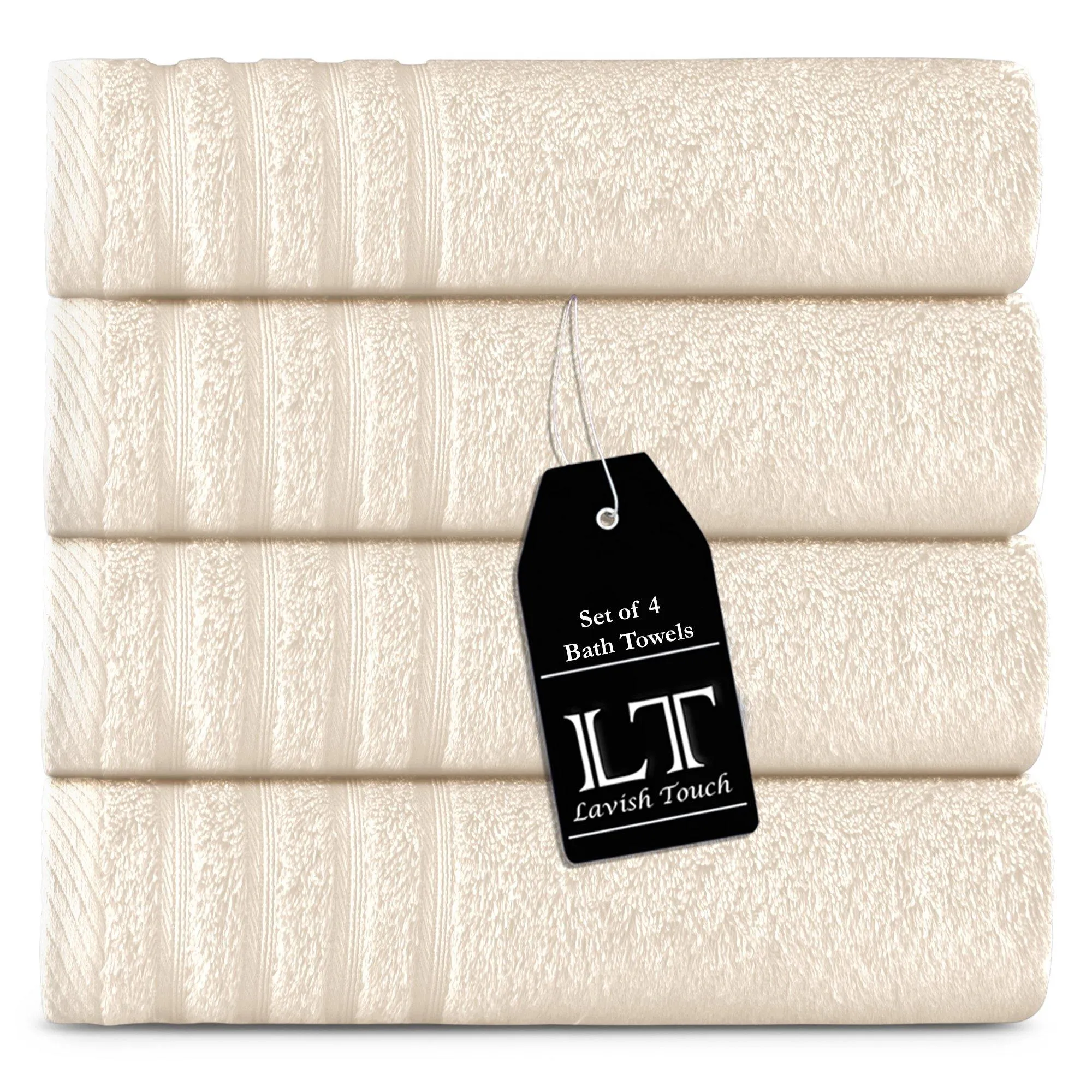 Lavish Touch 100% Cotton 500 GSM Aurelia Towel Set