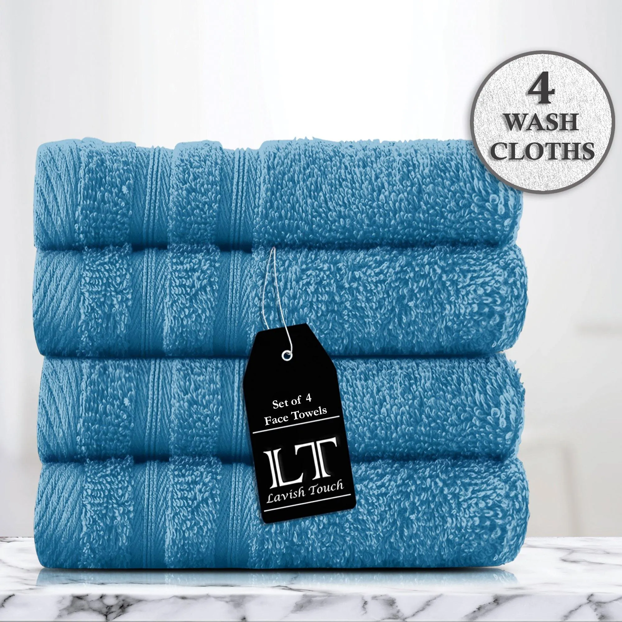 Lavish Touch 100% Cotton 500 GSM Aurelia Towel Set