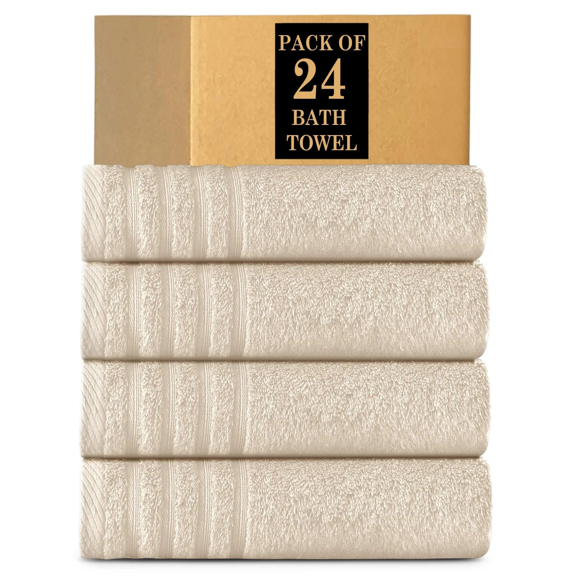 Lavish Touch 100% Cotton 500 GSM Aurelia Towel Set