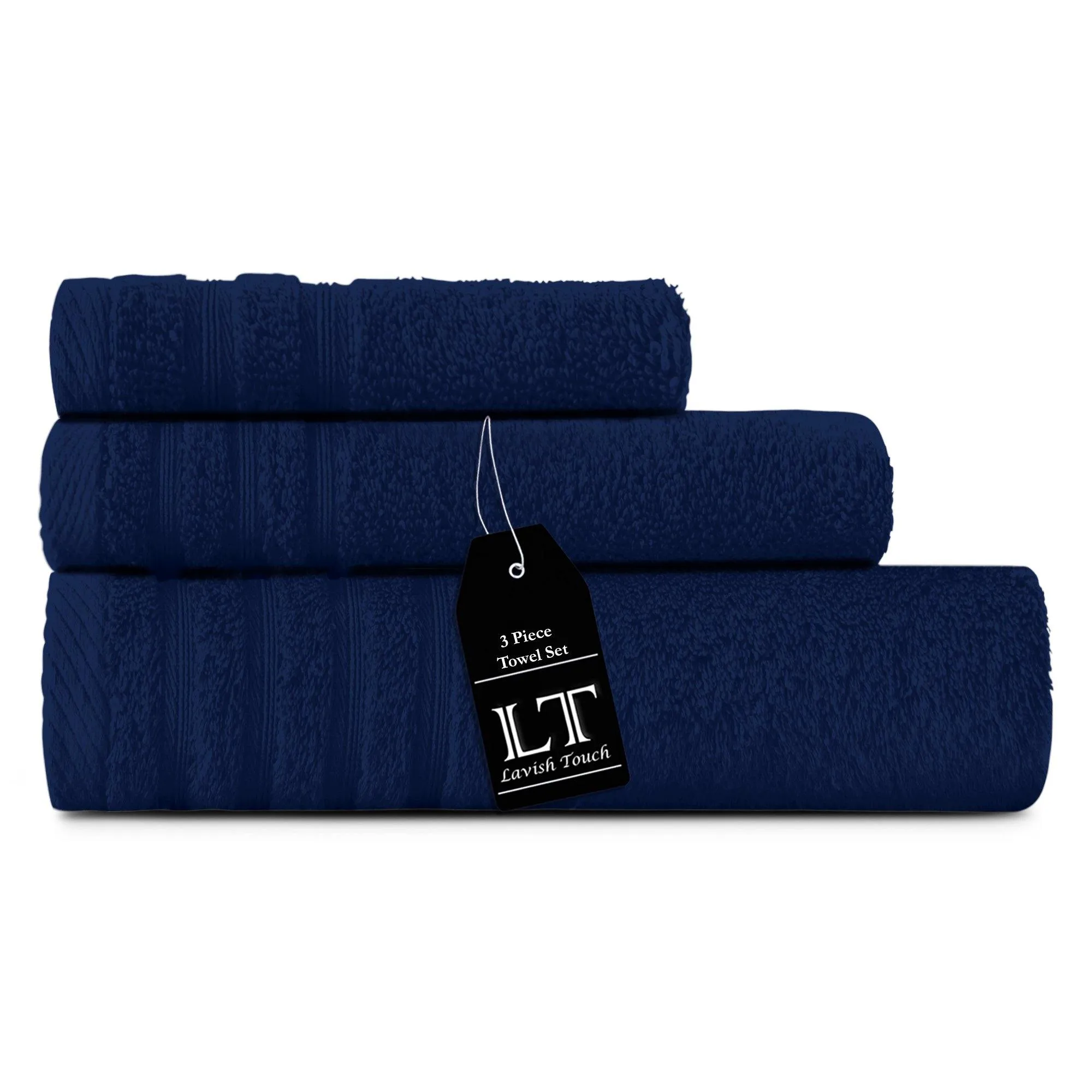 Lavish Touch 100% Cotton 500 GSM Aurelia Towel Set