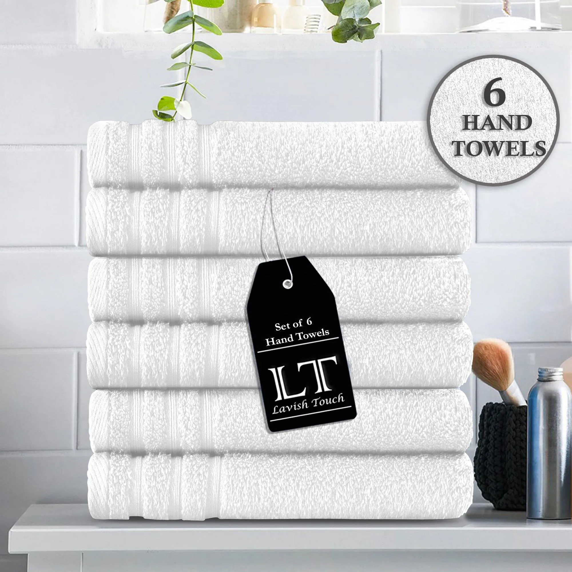 Lavish Touch 100% Cotton 500 GSM Aurelia Towel Set