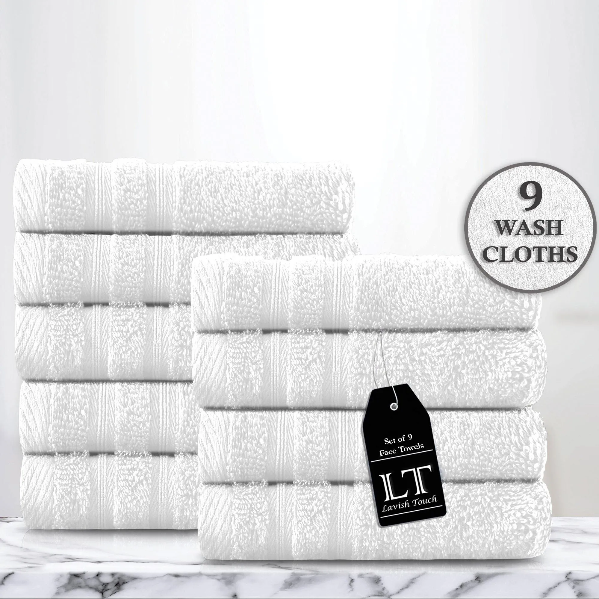 Lavish Touch 100% Cotton 500 GSM Aurelia Towel Set