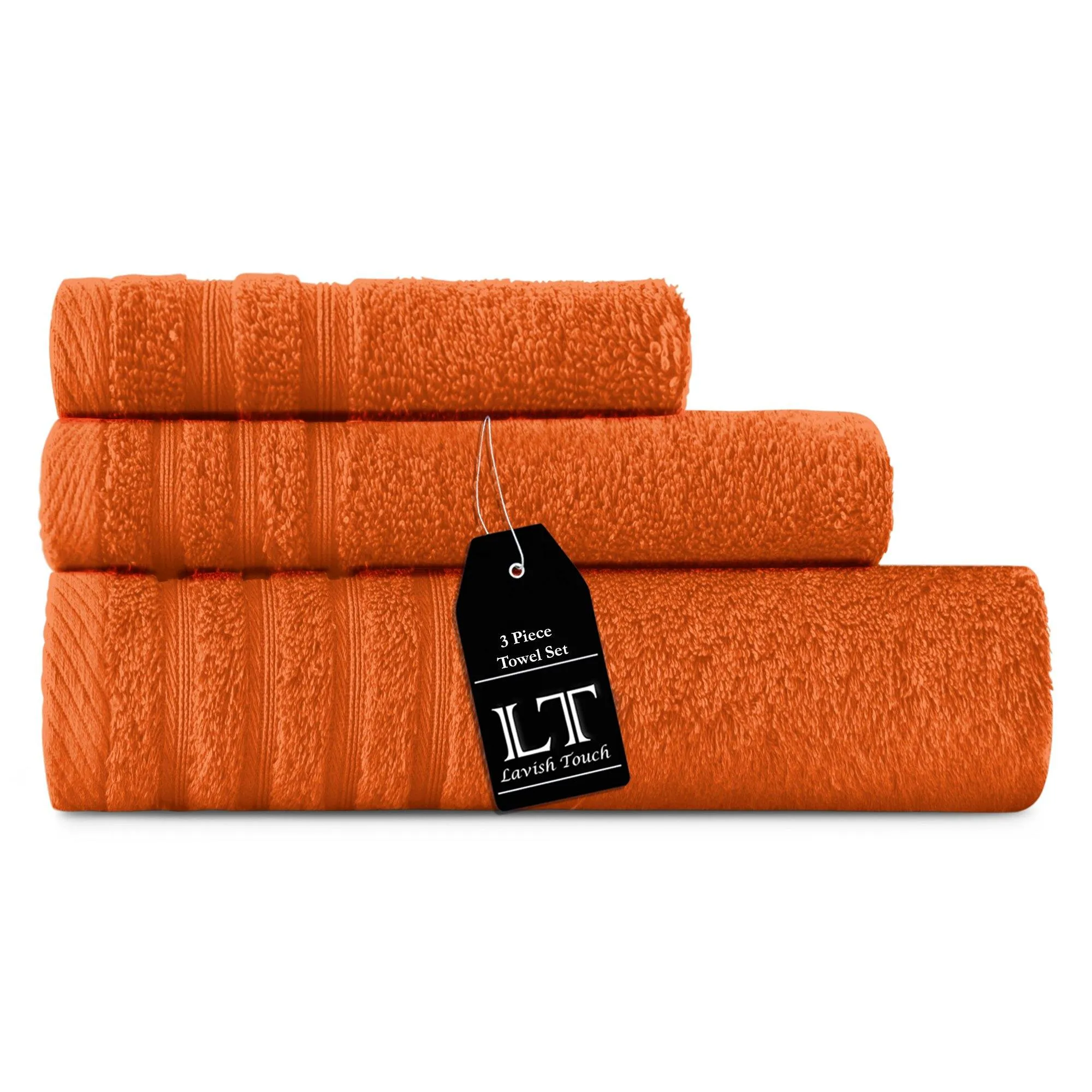 Lavish Touch 100% Cotton 500 GSM Aurelia Towel Set