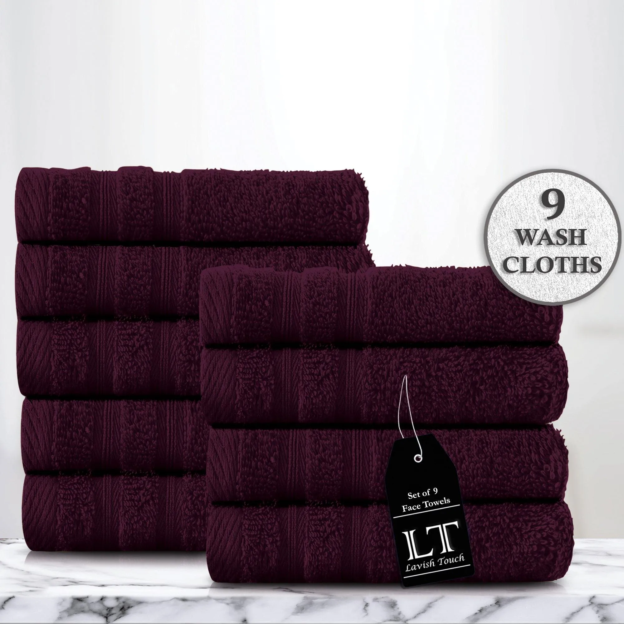 Lavish Touch 100% Cotton 500 GSM Aurelia Towel Set