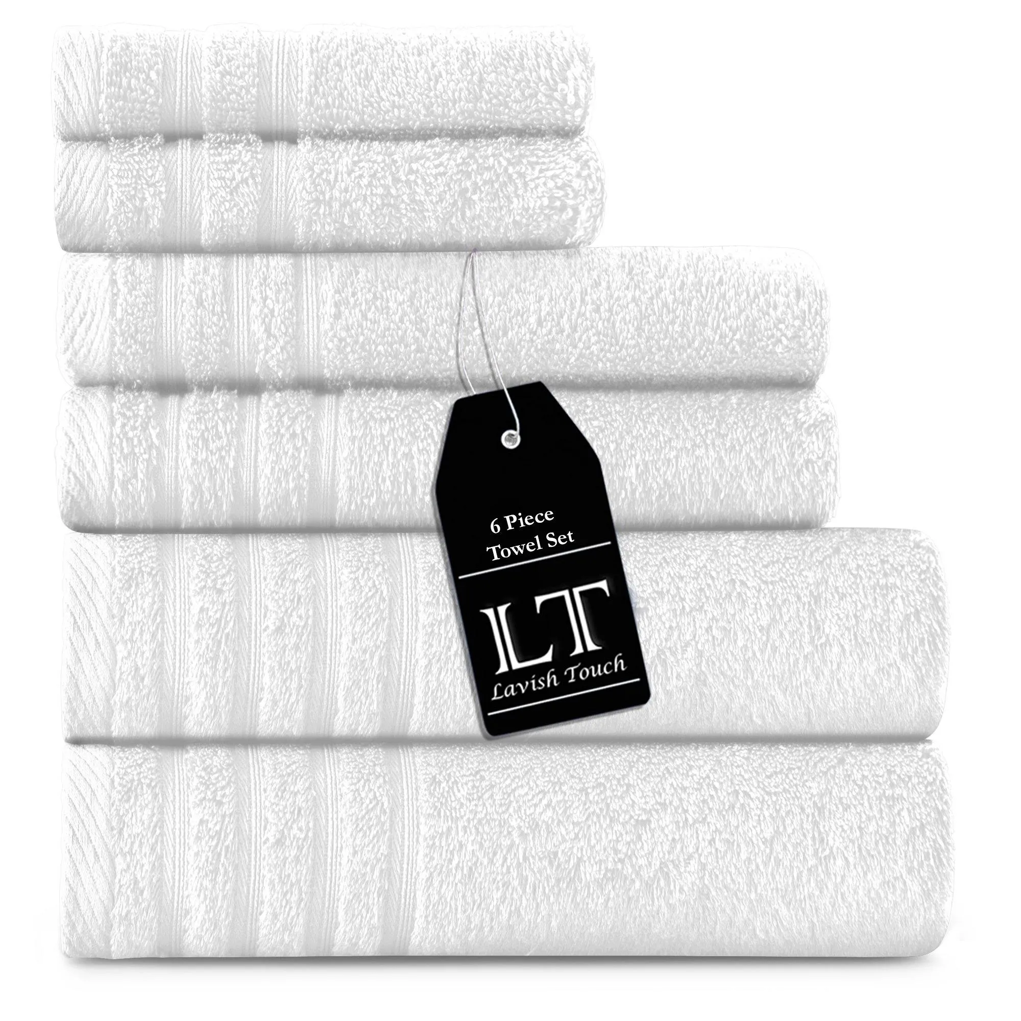Lavish Touch 100% Cotton 500 GSM Aurelia Towel Set