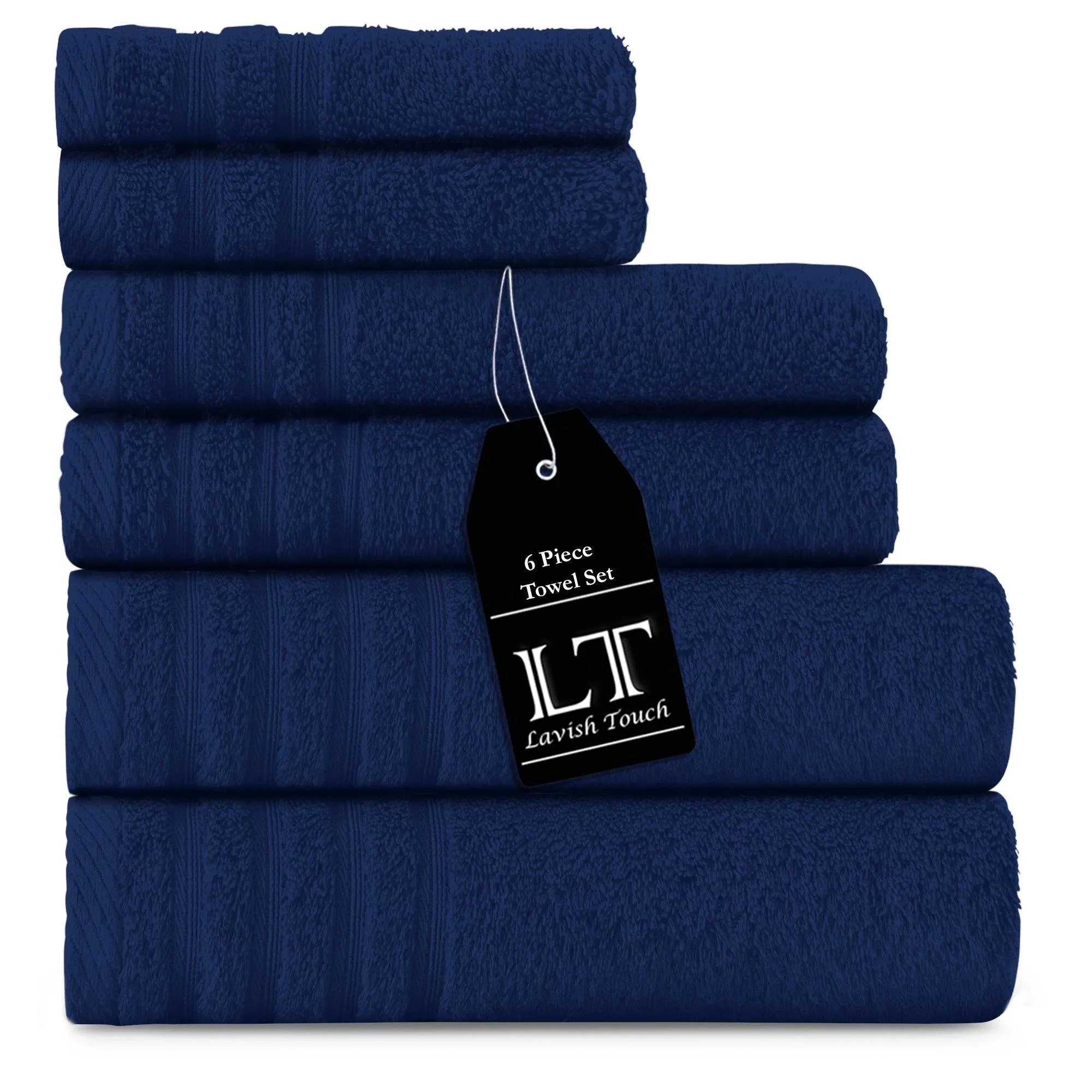 Lavish Touch 100% Cotton 500 GSM Aurelia Towel Set