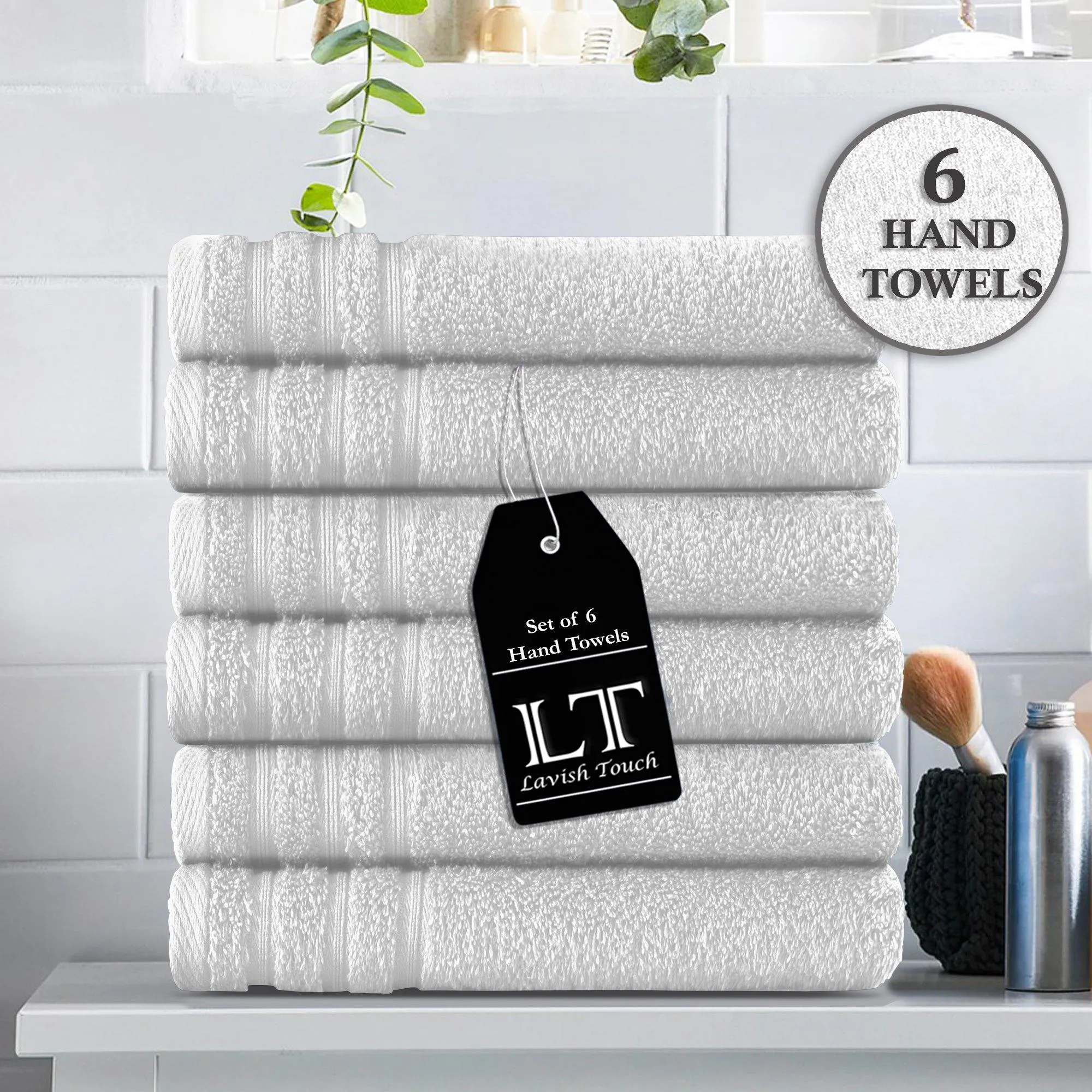 Lavish Touch 100% Cotton 500 GSM Aurelia Towel Set