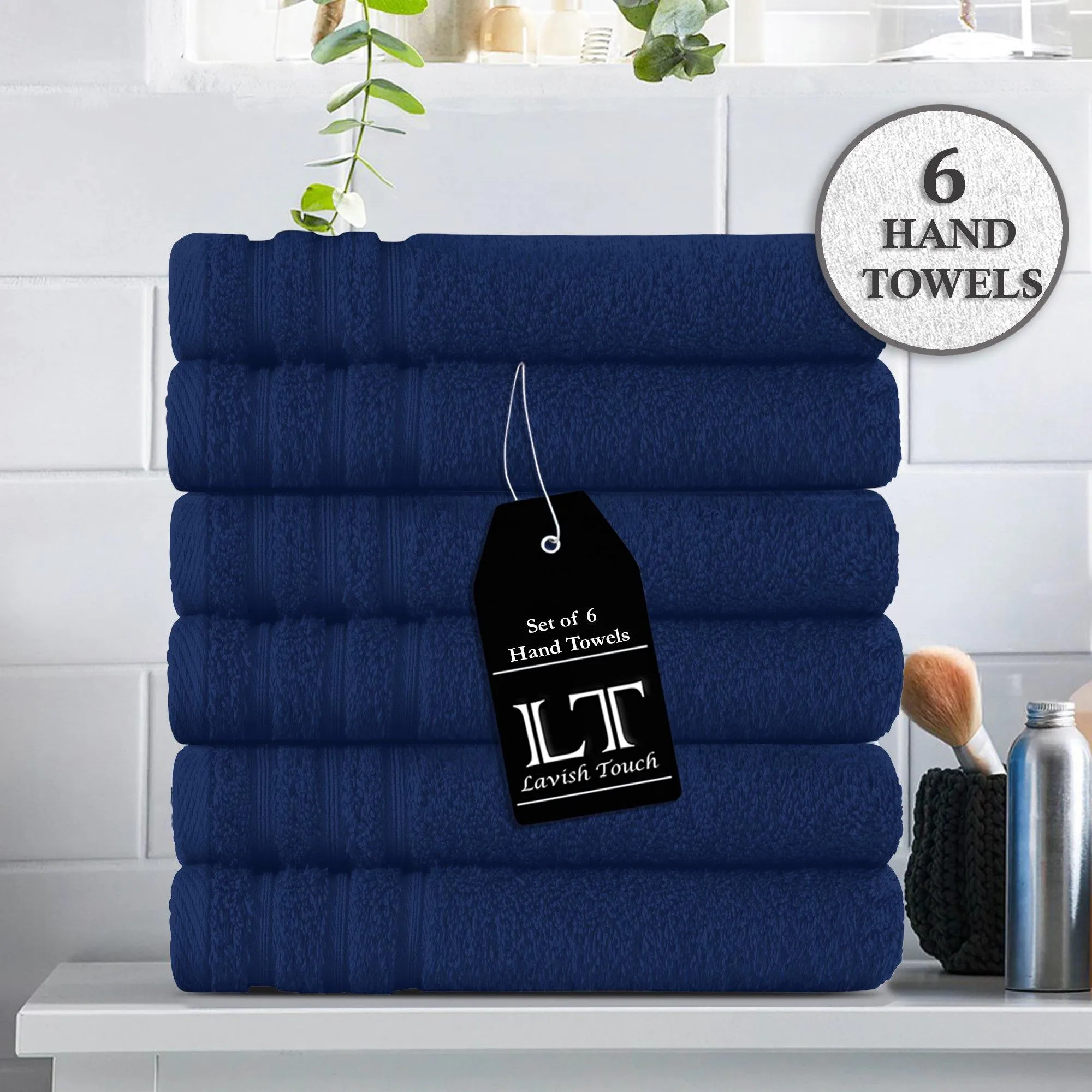 Lavish Touch 100% Cotton 500 GSM Aurelia Towel Set