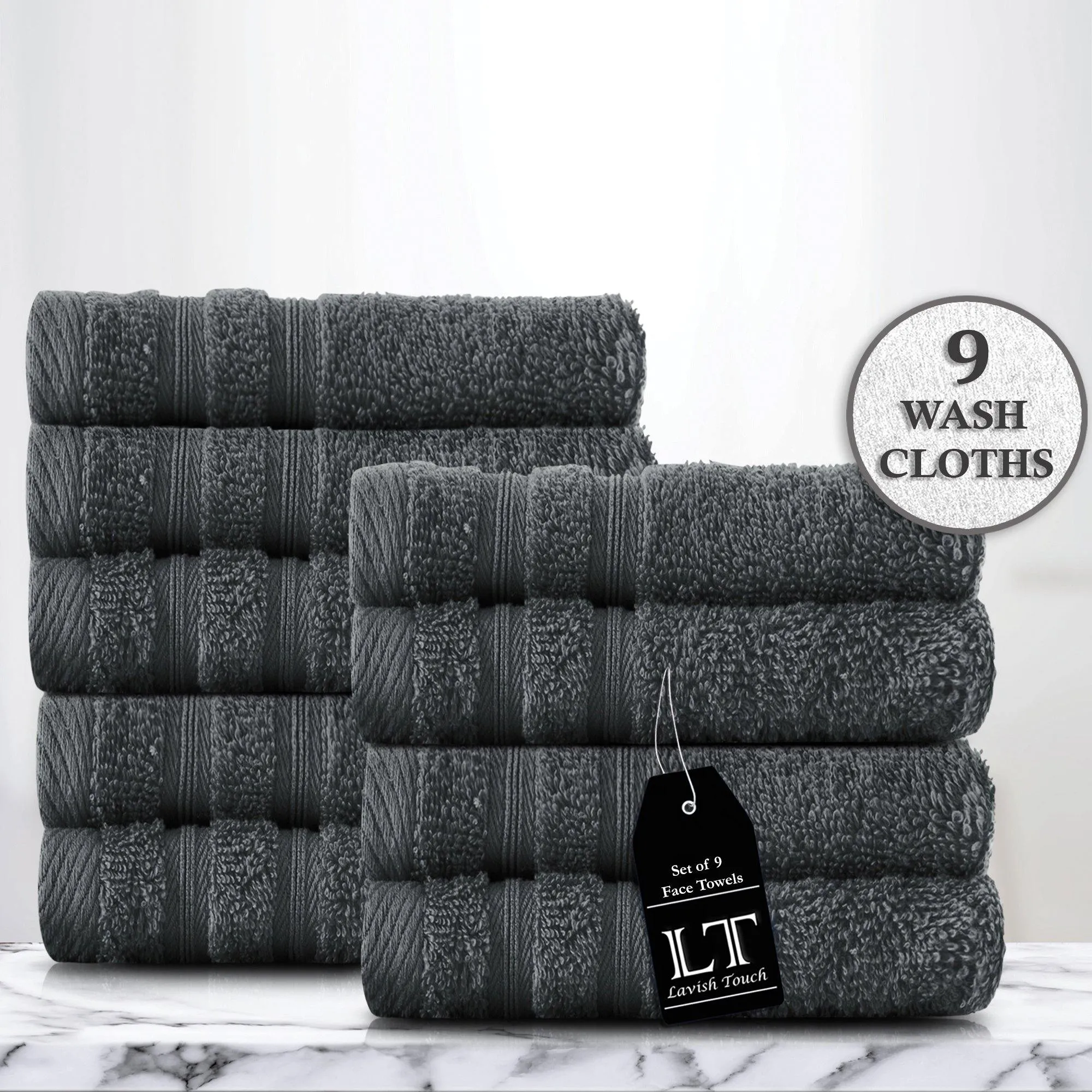 Lavish Touch 100% Cotton 500 GSM Aurelia Towel Set