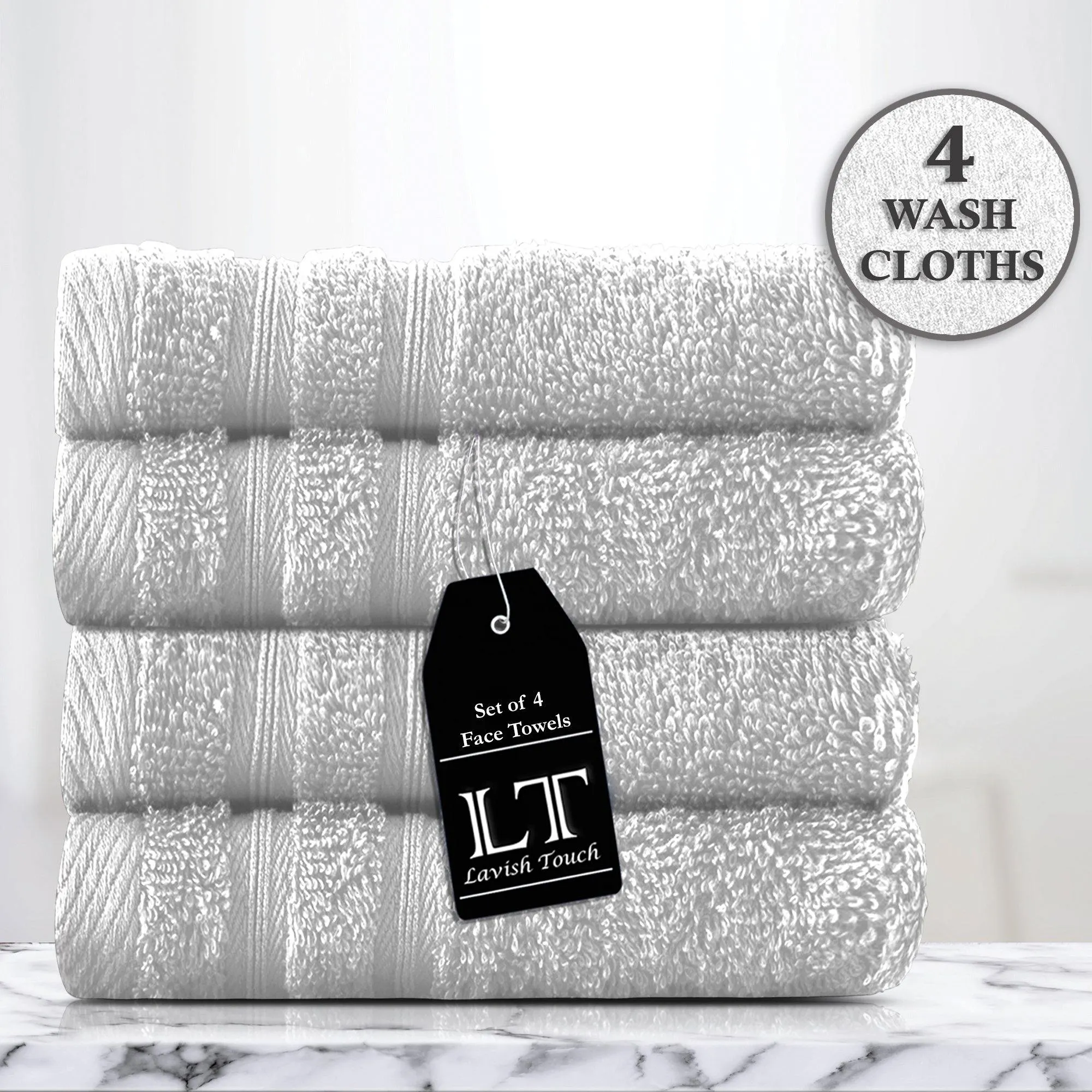 Lavish Touch 100% Cotton 500 GSM Aurelia Towel Set