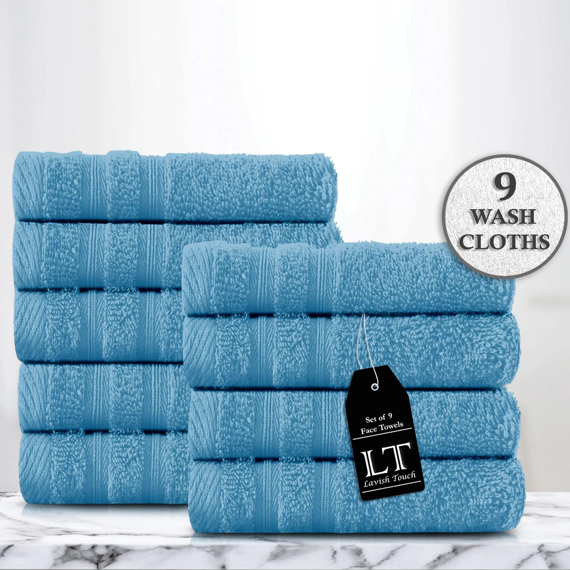 Lavish Touch 100% Cotton 500 GSM Aurelia Towel Set