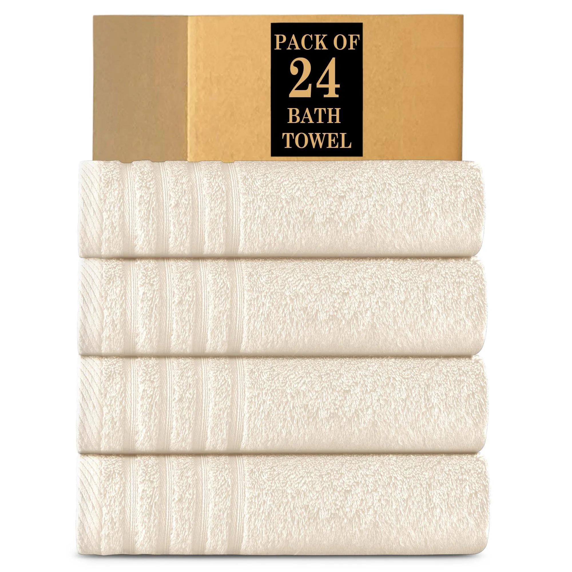 Lavish Touch 100% Cotton 500 GSM Aurelia Towel Set