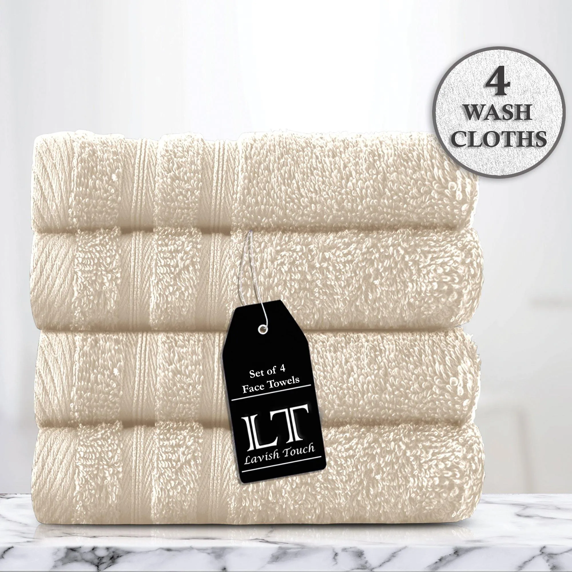 Lavish Touch 100% Cotton 500 GSM Aurelia Towel Set