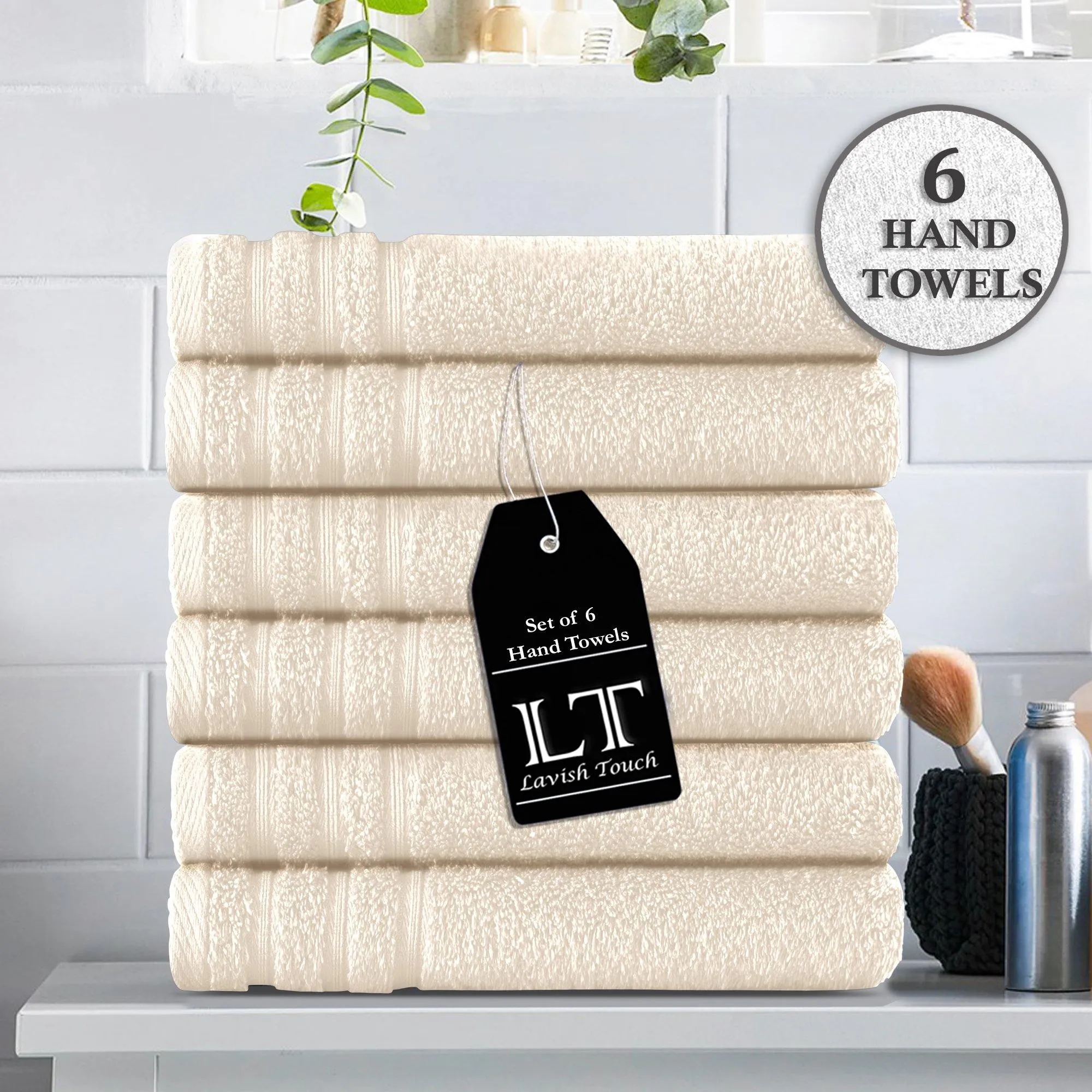 Lavish Touch 100% Cotton 500 GSM Aurelia Towel Set