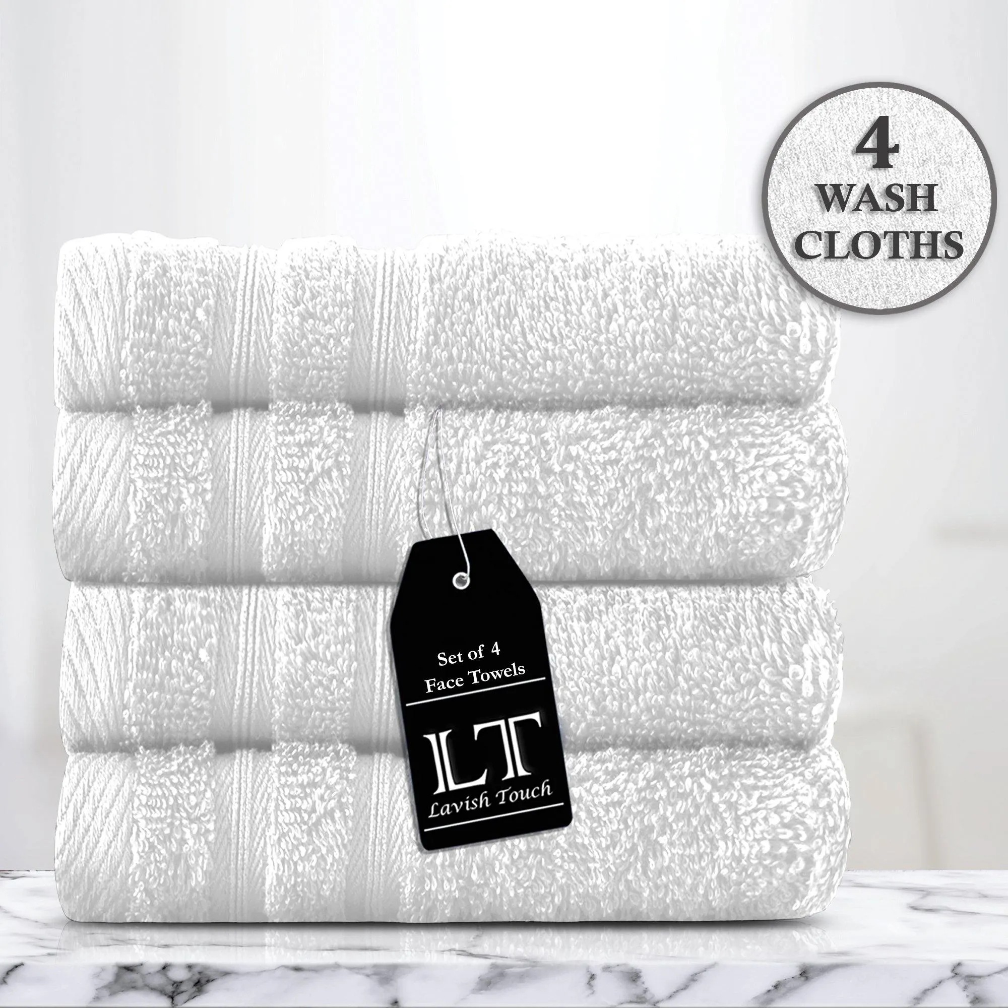Lavish Touch 100% Cotton 500 GSM Aurelia Towel Set
