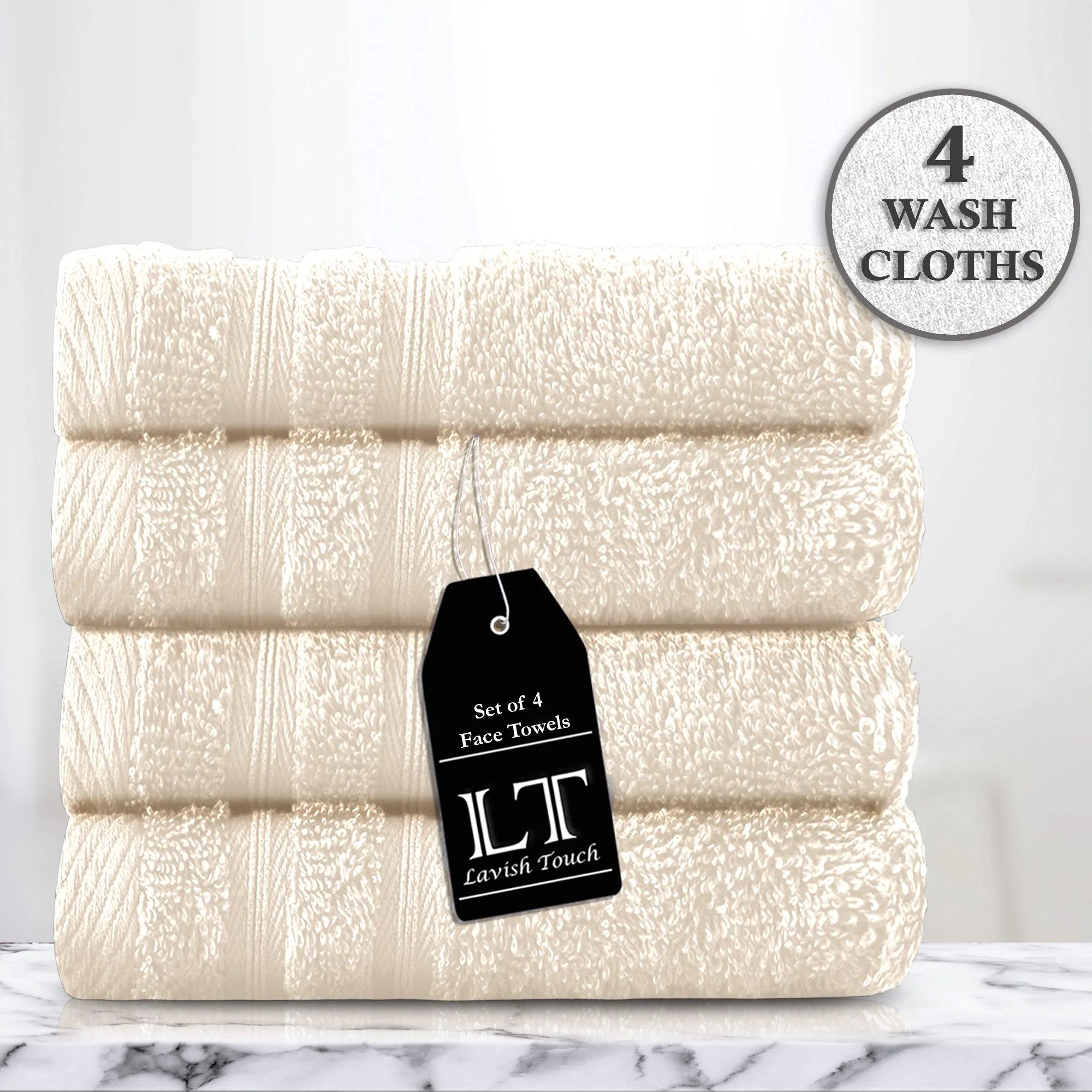Lavish Touch 100% Cotton 500 GSM Aurelia Towel Set