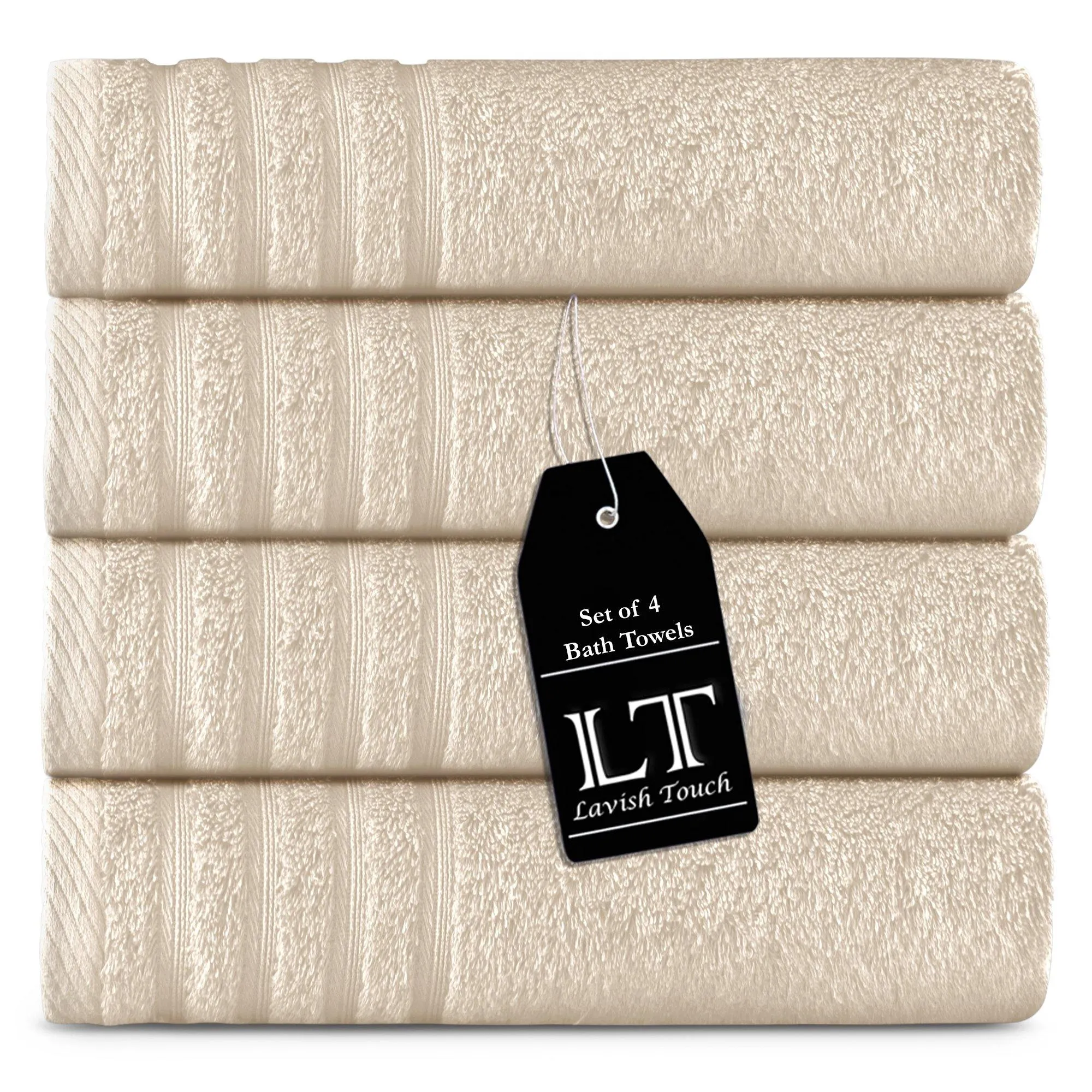 Lavish Touch 100% Cotton 500 GSM Aurelia Towel Set