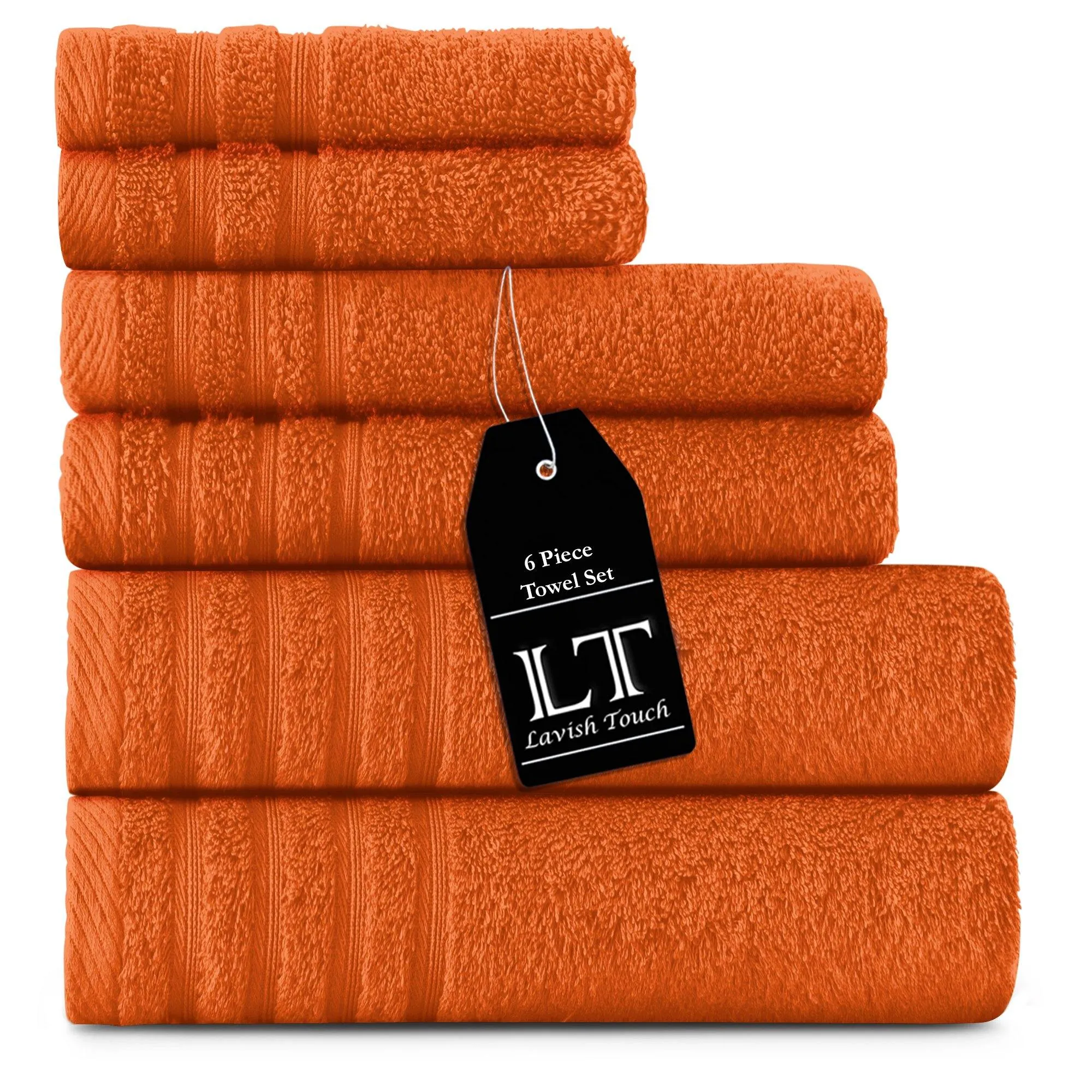 Lavish Touch 100% Cotton 500 GSM Aurelia Towel Set