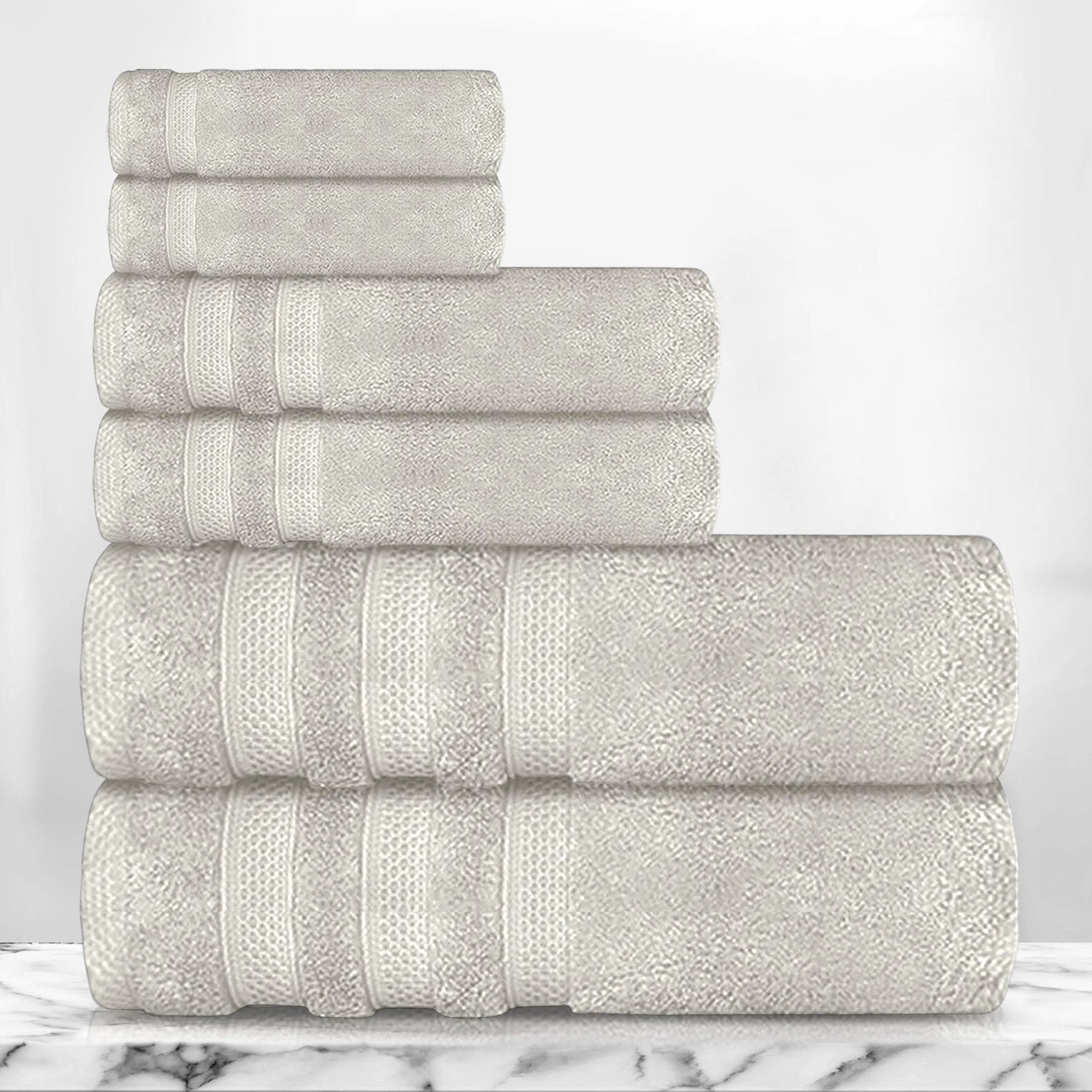 Lavish Touch 100% Cotton 700 GSM Ultima Towel Set