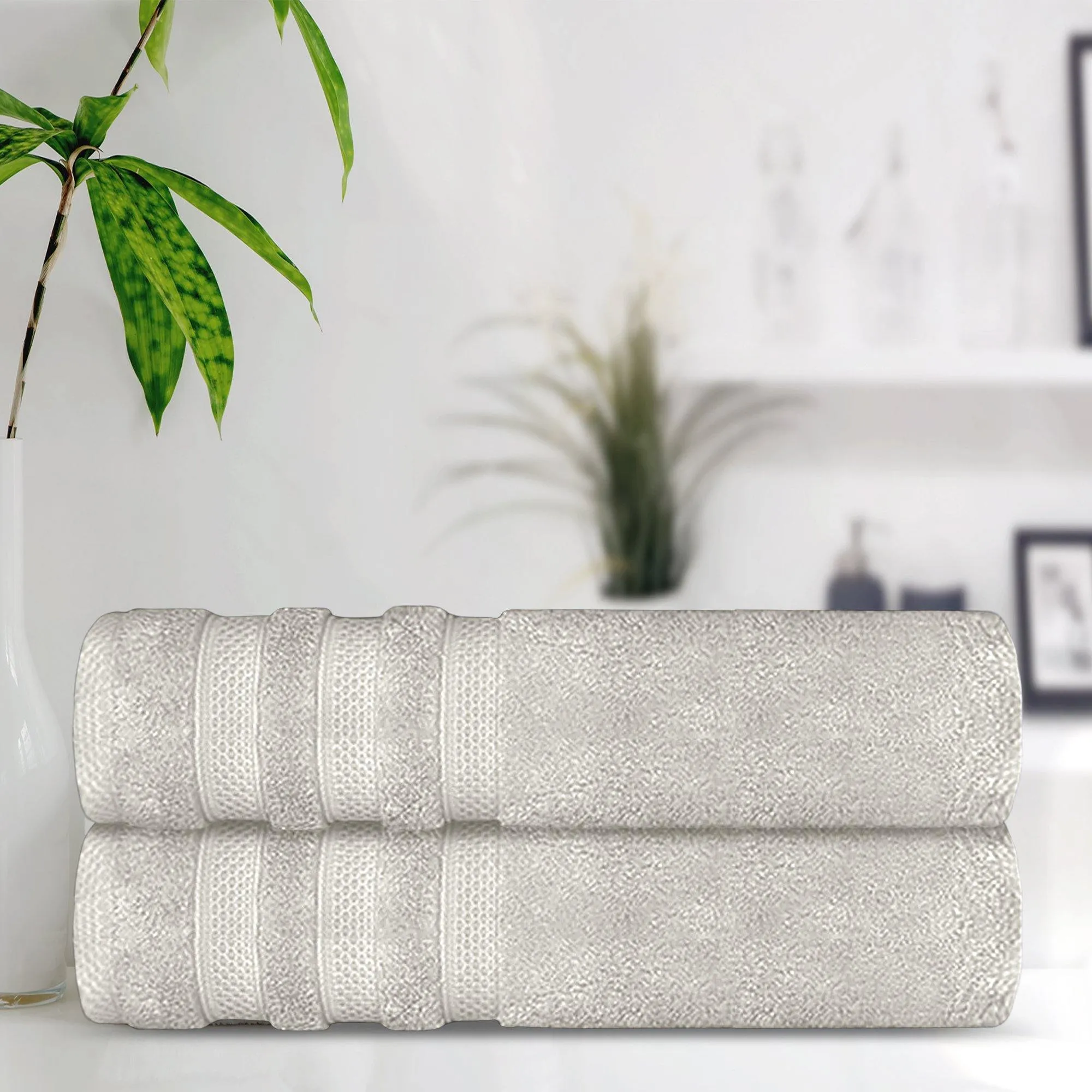 Lavish Touch 100% Cotton 700 GSM Ultima Towel Set