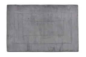 Memory Foam Area Rug, 40 x 64 in, Slate Grey