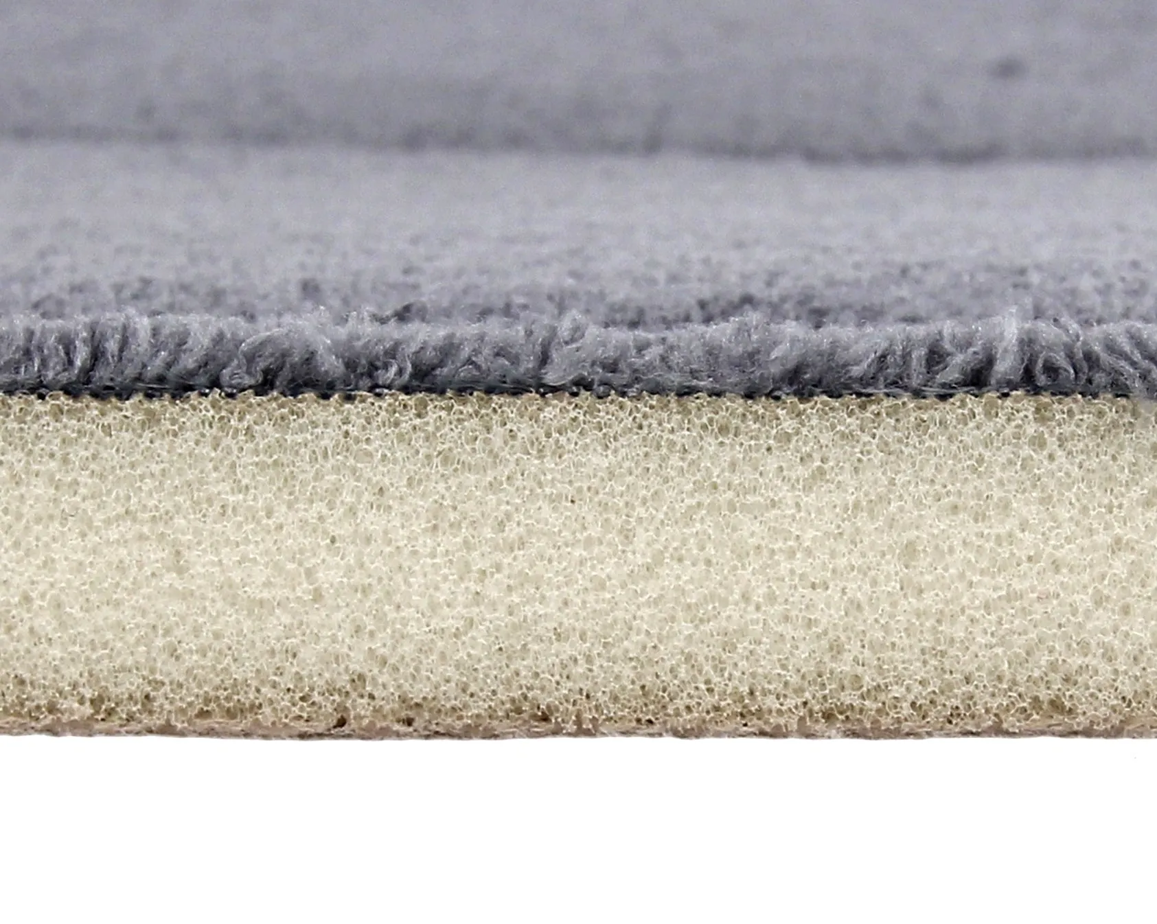Memory Foam Area Rug, 40 x 64 in, Slate Grey