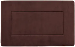 Memory Foam Bath Mat in Coffee Brown, 21 x 34 in