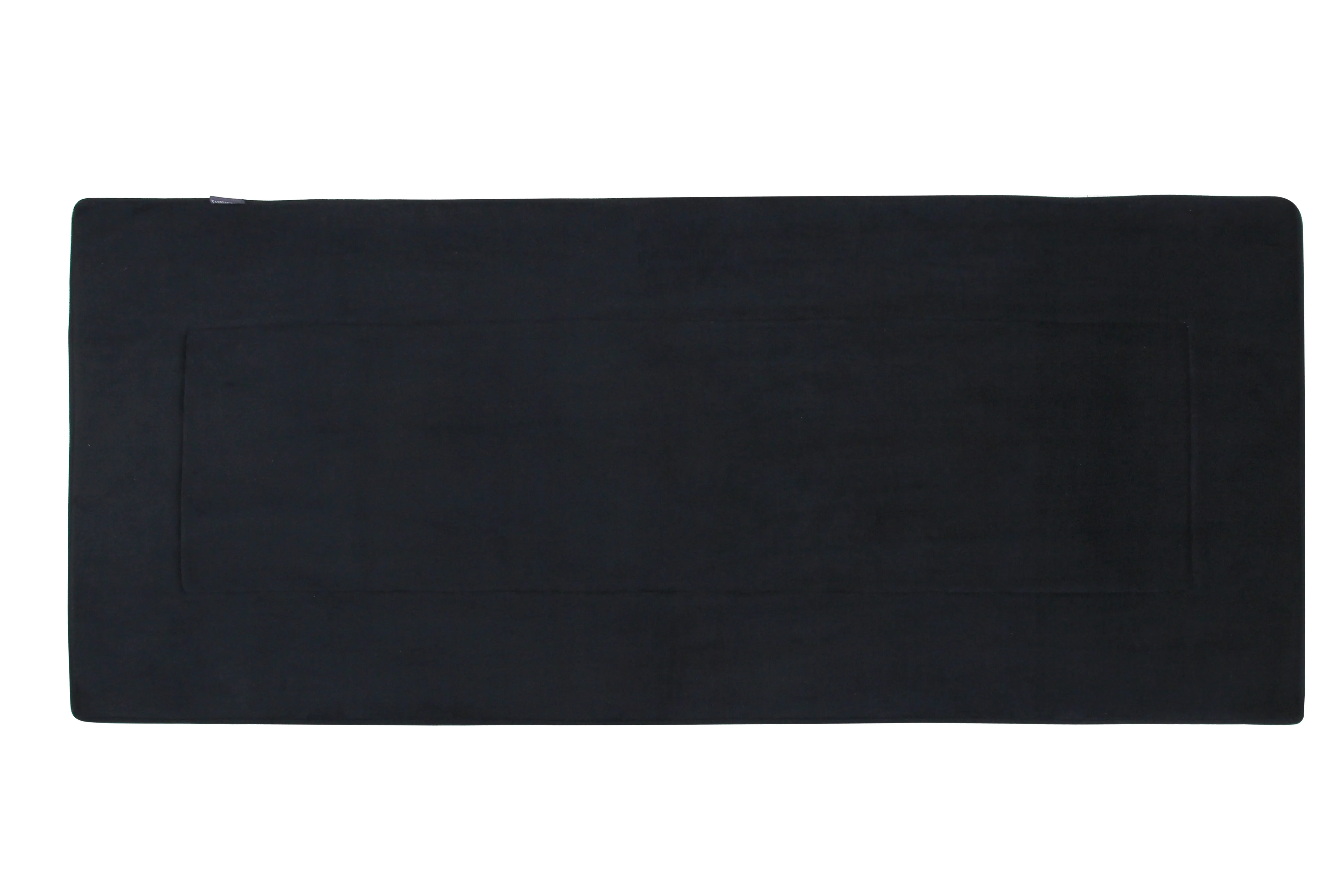 Memory Foam Runner in Black, 2 x 5 ft