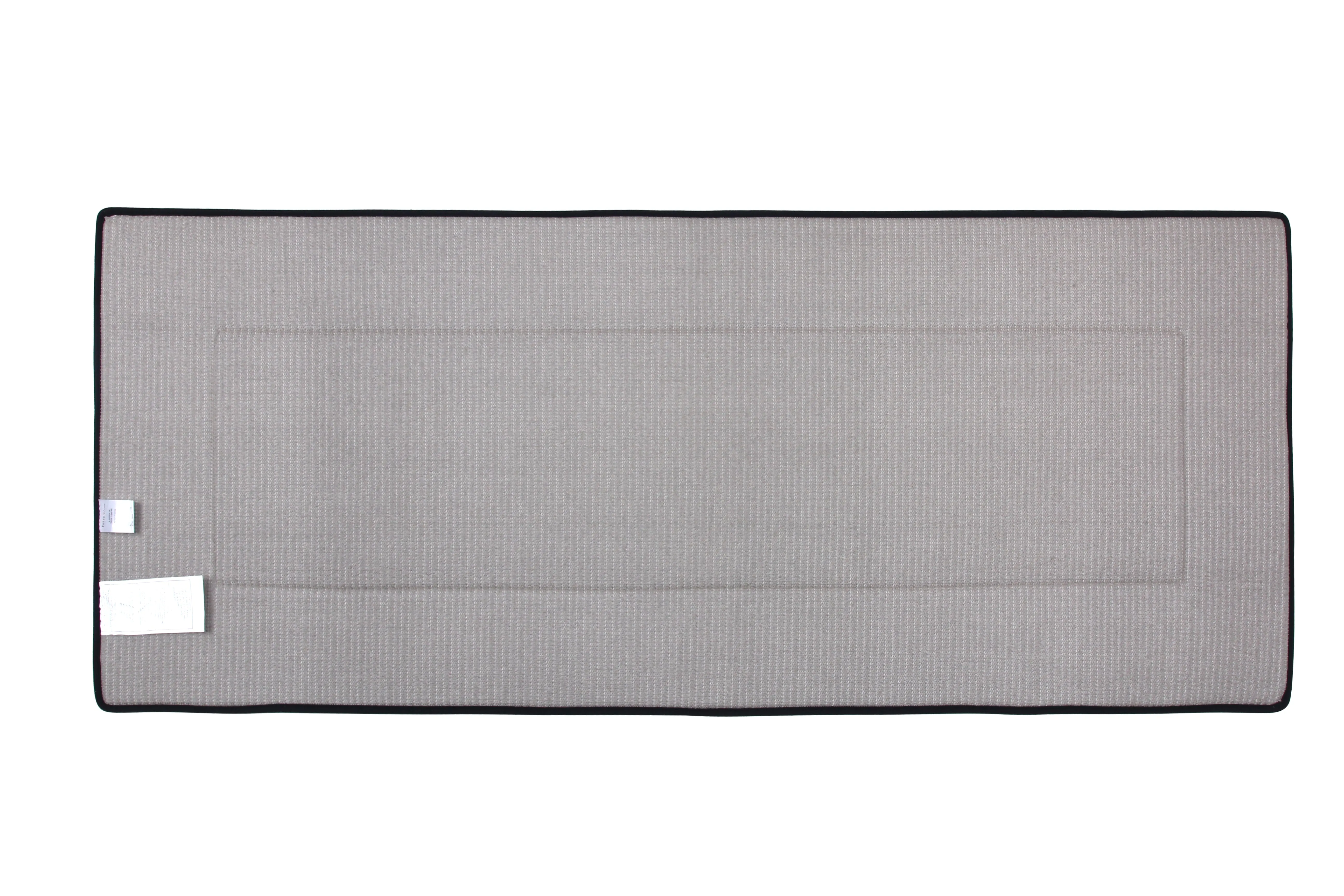 Memory Foam Runner in Black, 2 x 5 ft