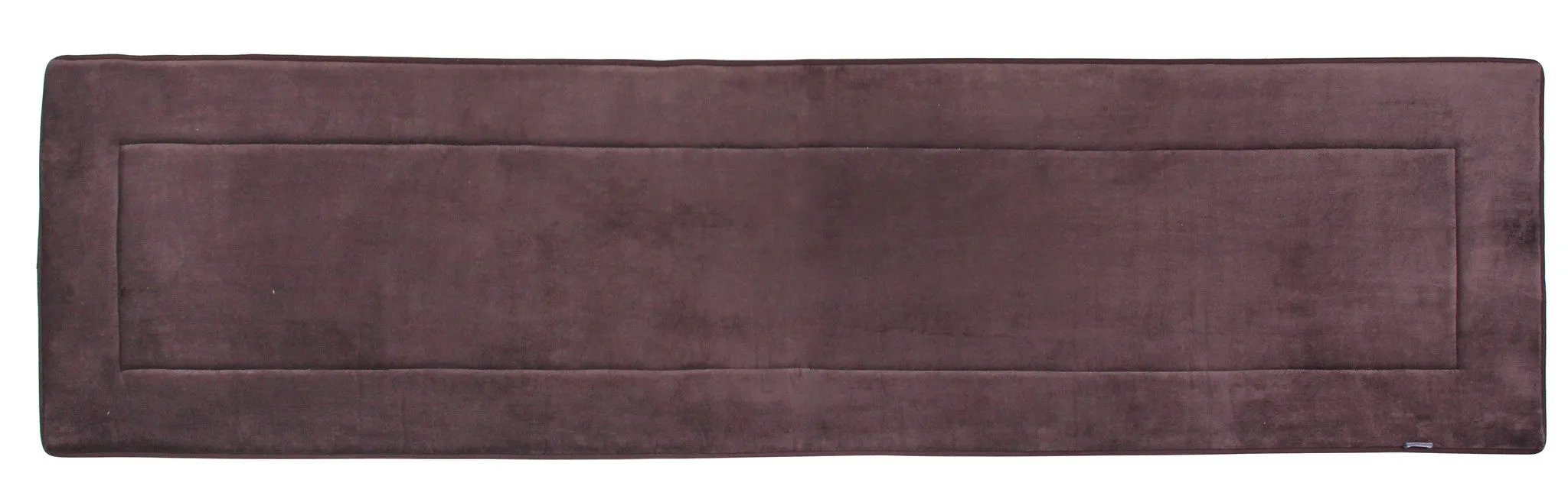 Memory Foam Runner in Coffee Brown, 2 x 6 ft