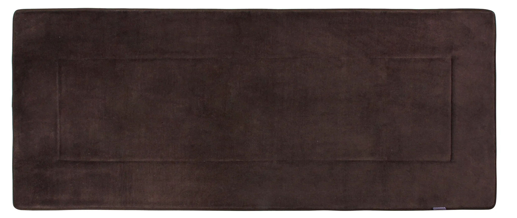 Memory Foam Runner in Coffee Brown, 2 x 6 ft