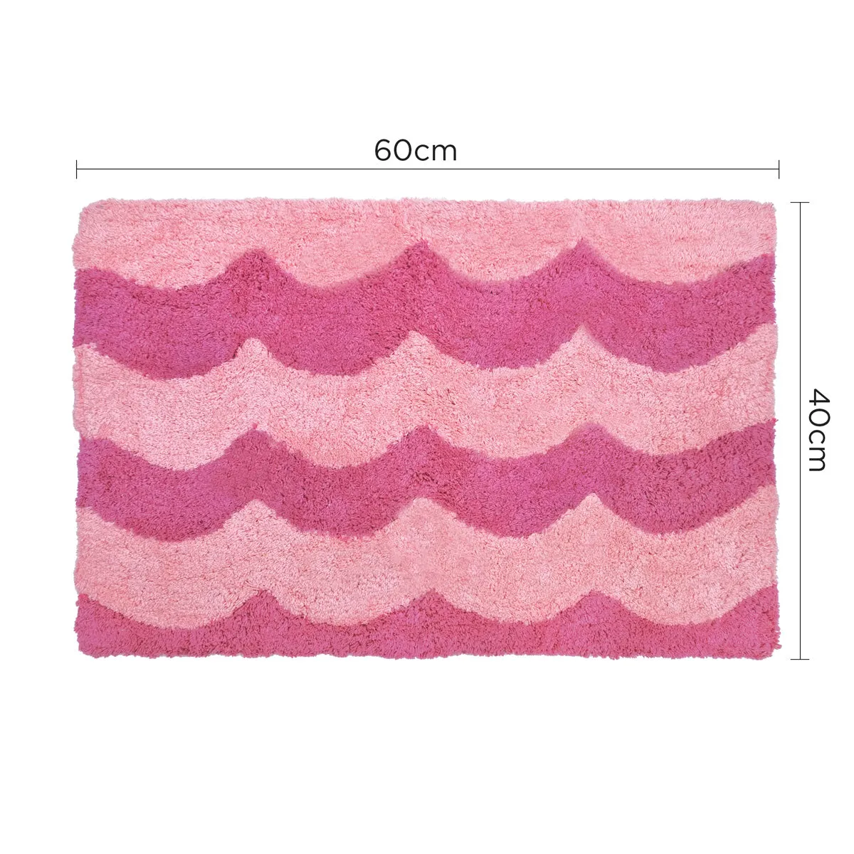 Milton Home Thrive Tufted Mat With Anti-Slip Backing, Set Of 2
