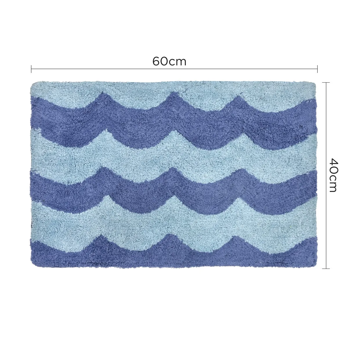 Milton Home Thrive Tufted Mat With Anti-Slip Backing, Set Of 2