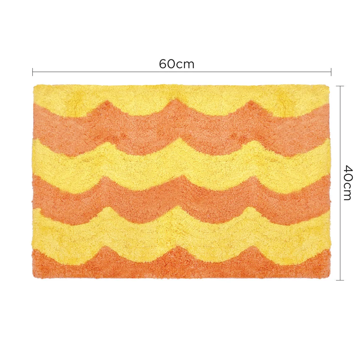 Milton Home Thrive Tufted Mat With Anti-Slip Backing, Set Of 2