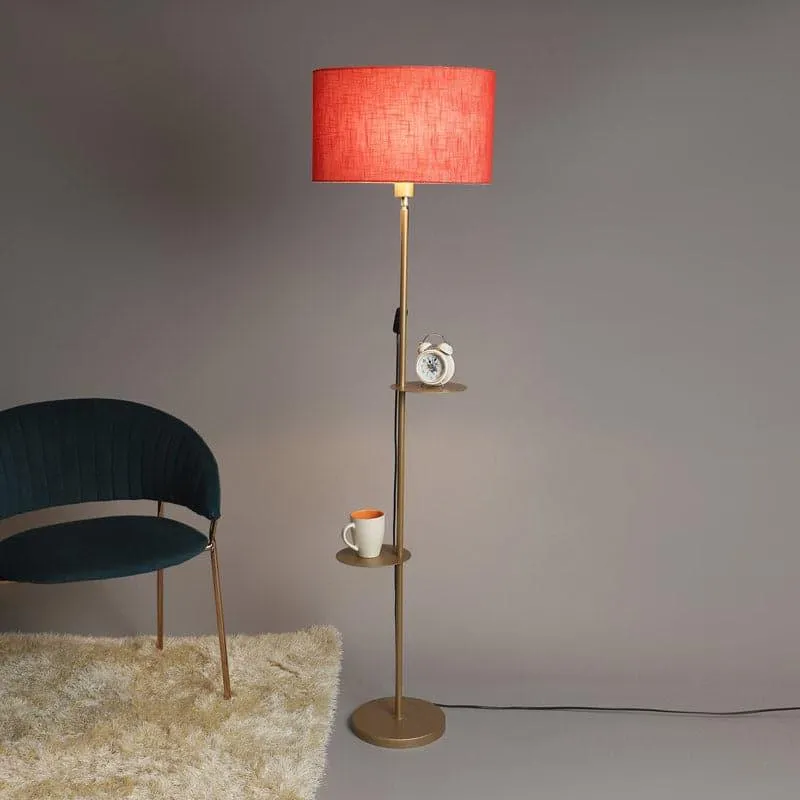 Mirami Kia Floor Lamp With Shelf