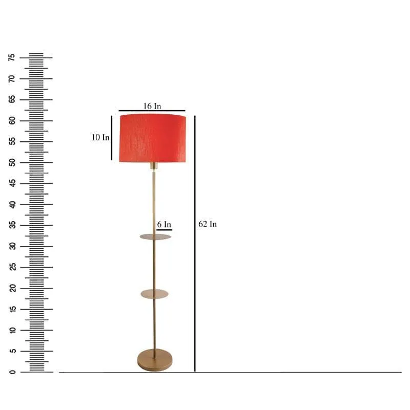 Mirami Kia Floor Lamp With Shelf