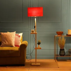 Mirami Moga Floor Lamp With Shelf