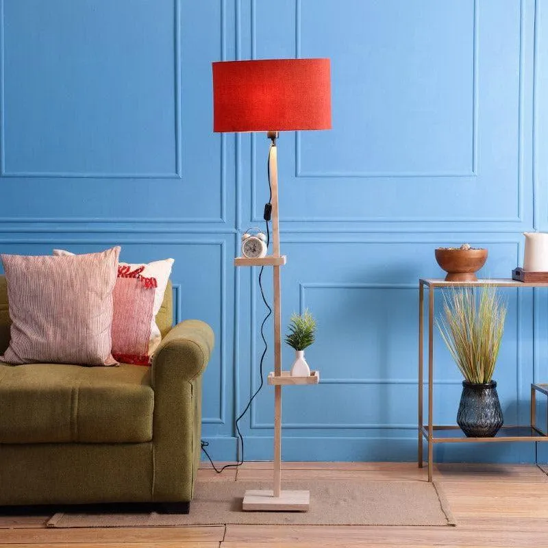 Mirami Moga Floor Lamp With Shelf