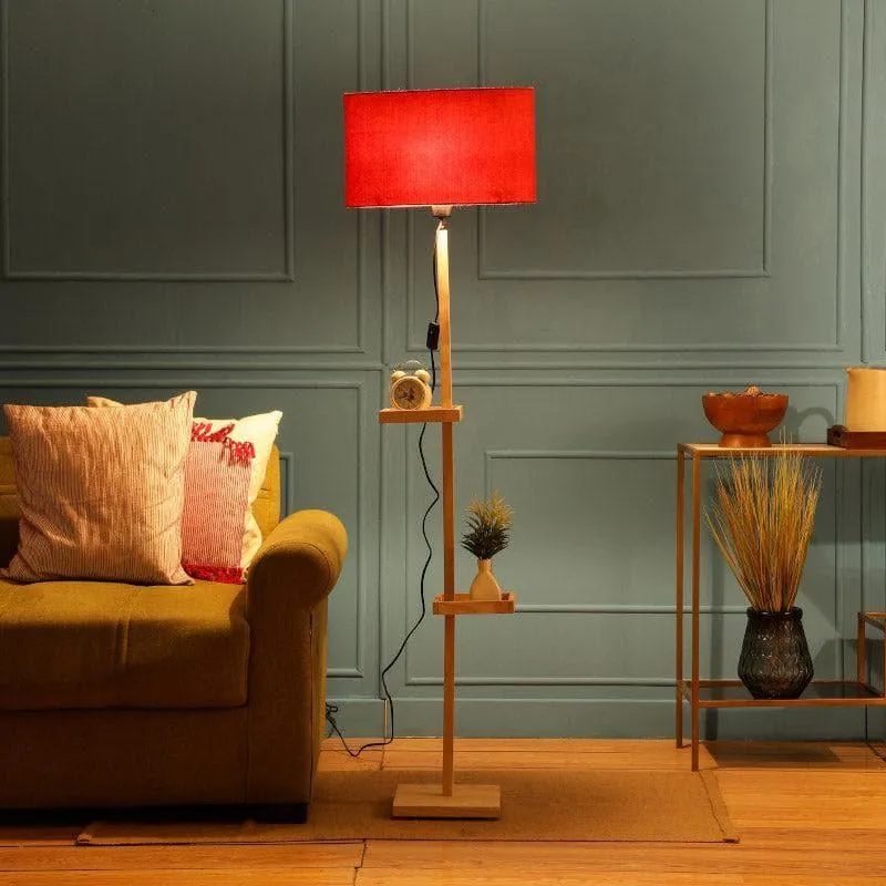 Mirami Moga Floor Lamp With Shelf