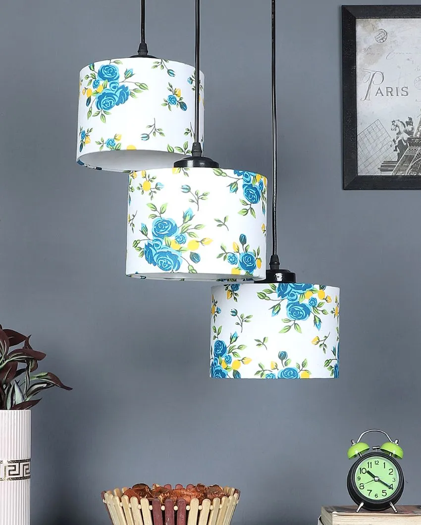 Modern Round Drum Cluster Hanging Lamp