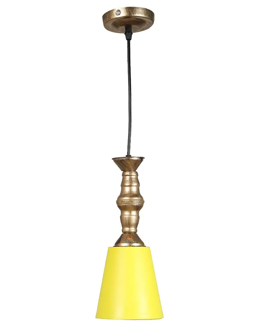 Modern Single Antic Hanging With Pvc Glass Ceiling Lamp