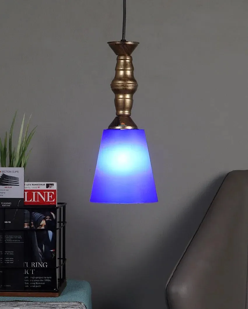 Modern Single Antic Hanging With Pvc Glass Ceiling Lamp